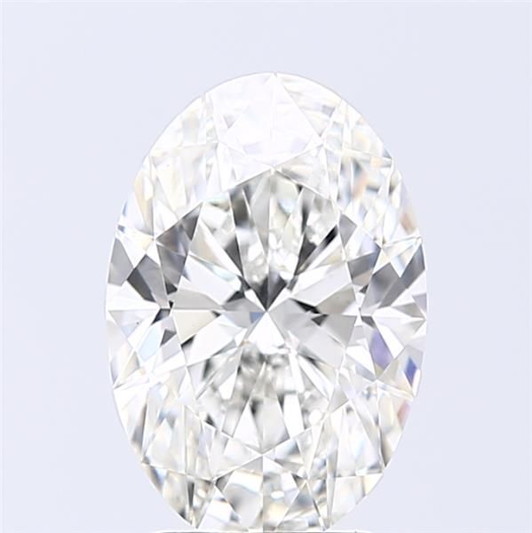 Lab Grown Diamond 2,8Ct G-VVS2 Oval - IGILG584351226 1