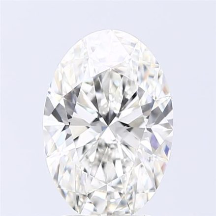 Lab Grown Diamond 2,8Ct G-VVS2 Oval - IGILG584351226 1