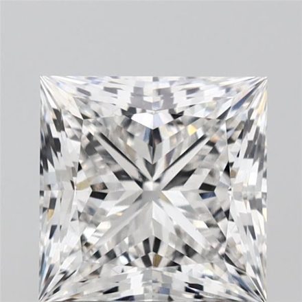 Lab Grown Diamond 1,55Ct E-VS1 Princess - IGI647470343 1