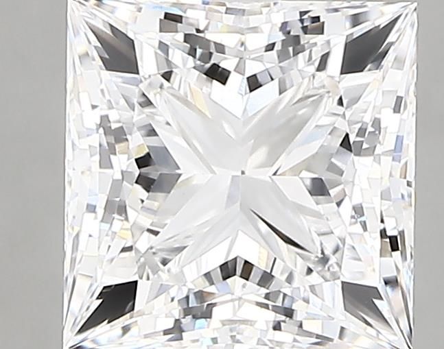 Lab Grown Diamond 3,7Ct D-VVS2 Princess - IGI629484937 1