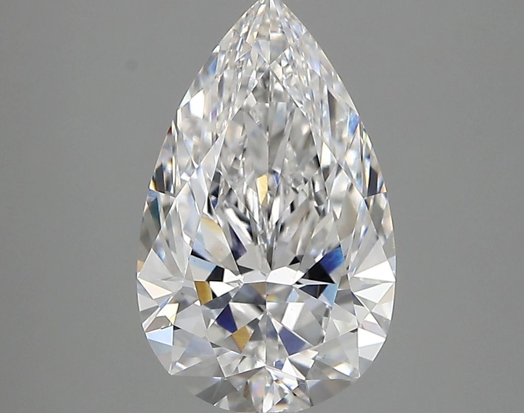 Lab Grown Diamond 2,66Ct D-VS1 Pear - IGILG728534839 1