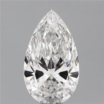 Lab Grown Diamond 10,02Ct F-VS1 Pear - IGILG723522660 1
