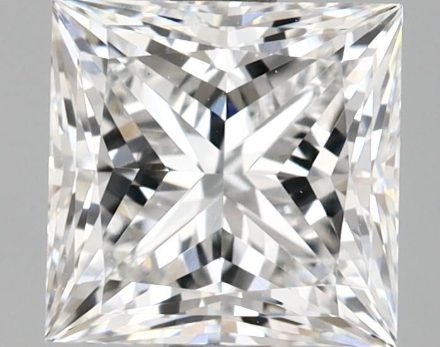 Lab Grown Diamond 1,98Ct D-VS1 Princess - IGILG752540886 1