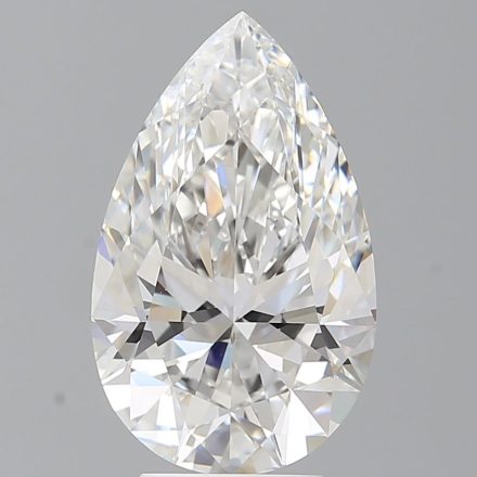 Lab Grown Diamond 4,58Ct E-VVS2 Pear - IGILG727559660 1