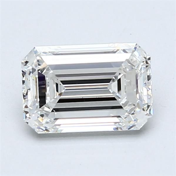 Lab Grown Diamond 1,36Ct F-VS1 Emerald - GIA1518376102 1
