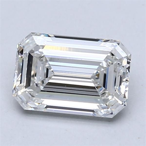 Lab Grown Diamond 1,51Ct F-VS1 Emerald - GIA7522110047 1