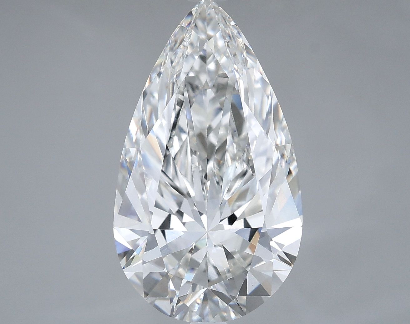 Lab Grown Diamond 4,58Ct F-VVS2 Pear - IGILG827609755 1