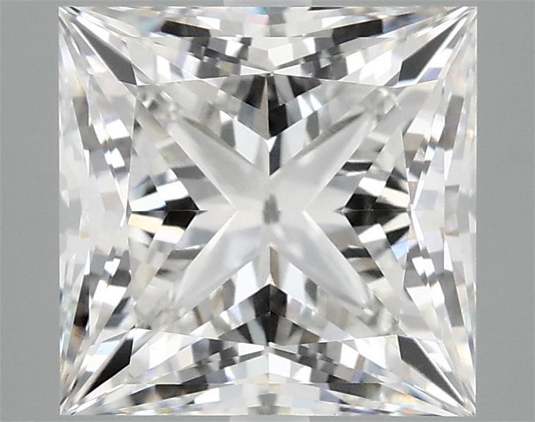 Lab Grown Diamond 4,08Ct F-VS1 Princess - IGILG728537999 1