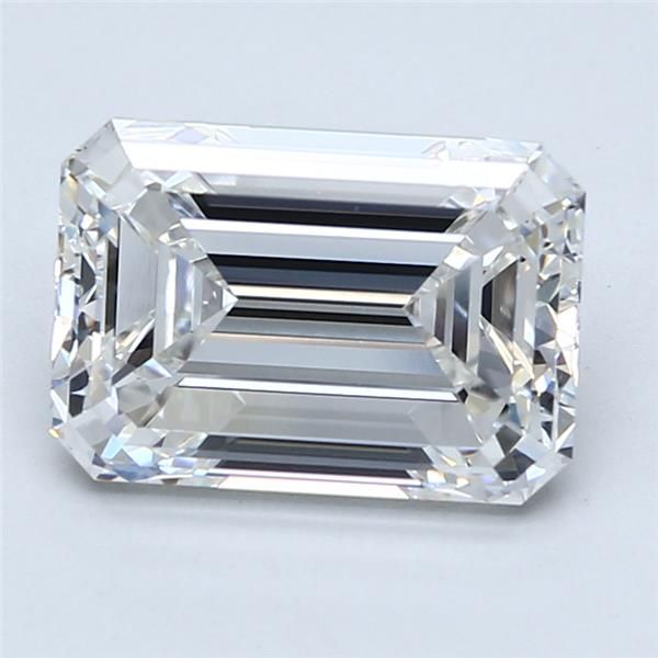 Lab Grown Diamond 3,51Ct F-VVS2 Emerald - GIA2517156986 1