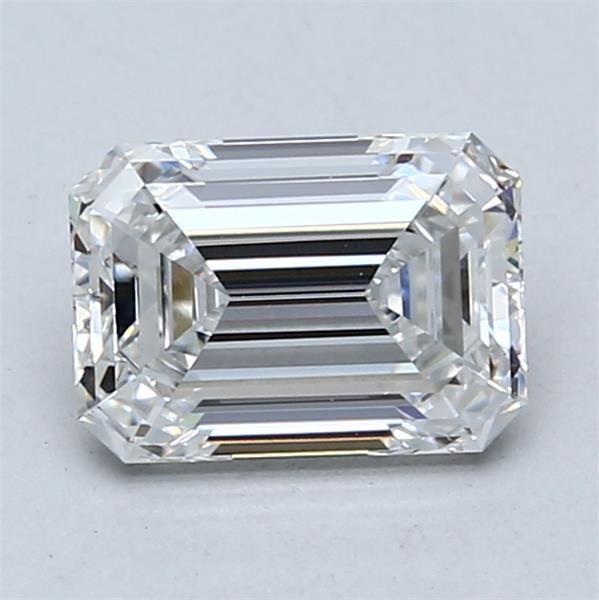Lab Grown Diamond 1,52Ct E-VVS2 Emerald - GIA5526546029 1