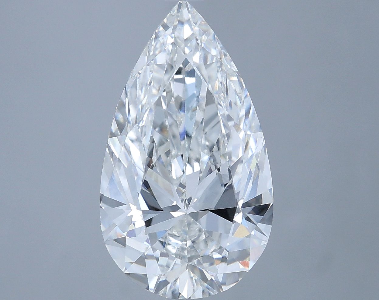 Lab Grown Diamond 4,04Ct E-VS1 Pear - IGILG803619662 1