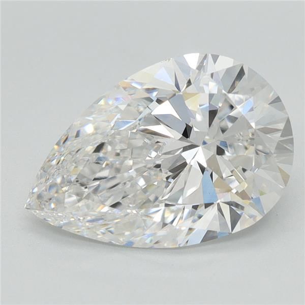 Lab Grown Diamond 2,52Ct D-VVS2 Pear - IGILG828683333 1