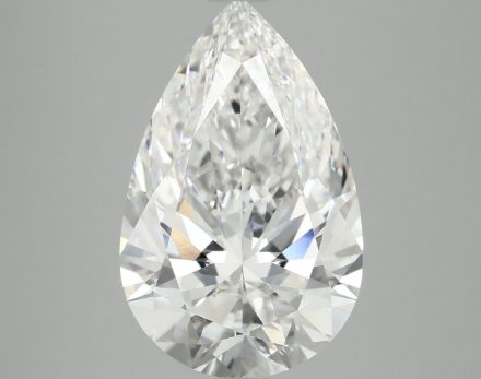 Lab Grown Diamond 5,07Ct D-VVS2 Pear - IGILG825605849 1