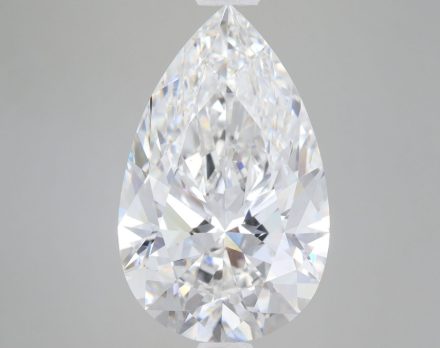 Lab Grown Diamond 7,1Ct E-VVS1 Pear - IGILG837655312 1