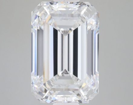 Lab Grown Diamond 5,39Ct D-VS1 Emerald - IGILG837655374 1