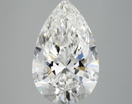 Lab Grown Diamond 5,09Ct D-VS1 Pear - IGILG837604654 1
