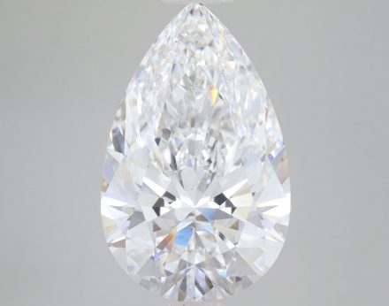 Lab Grown Diamond 5,09Ct D-VS1 Pear - IGILG839613784 1