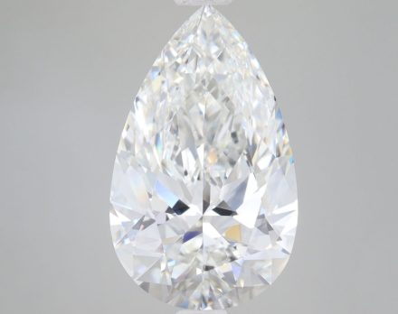 Lab Grown Diamond 6,23Ct F-VVS2 Pear - IGILG836667635 1