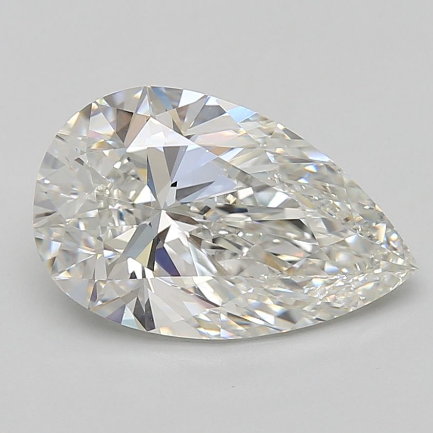 Lab Grown Diamond 4,01Ct E-VVS1 Pear - IGILG838655567 1