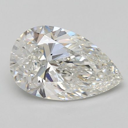 Lab Grown Diamond 4,01Ct E-VVS1 Pear - IGILG838655567 1