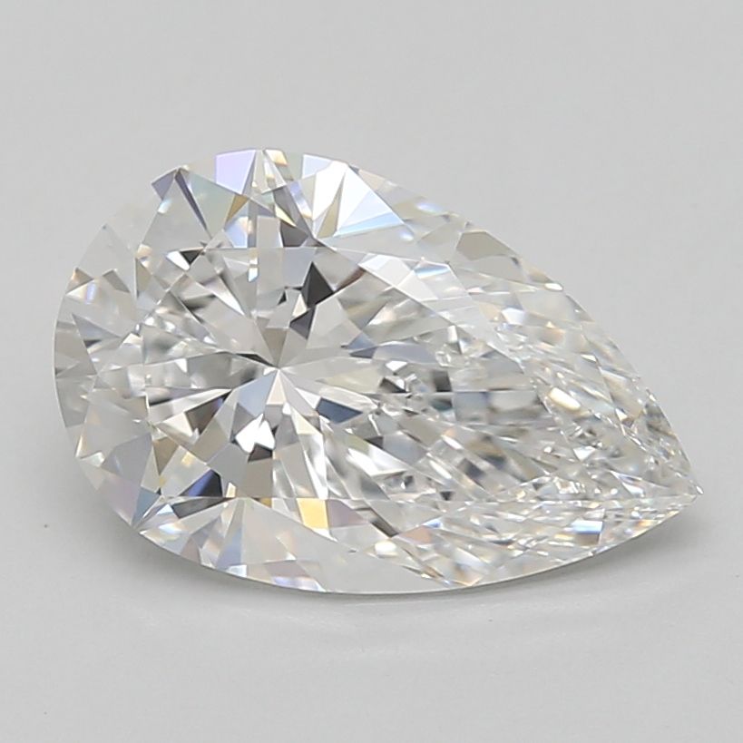 Lab Grown Diamond 3,1Ct D-VVS1 Pear - IGILG838641869 1