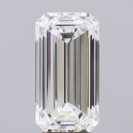 Lab Grown Diamond 5,07Ct F-VVS2 Emerald - IGILG813650141 1