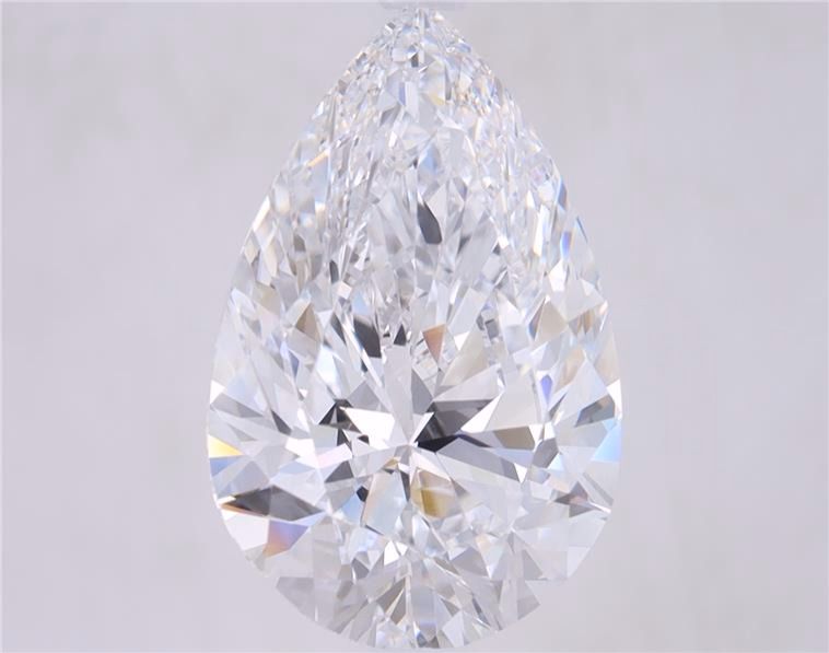 Lab Grown Diamond 4,01Ct F-VVS1 Pear - IGILG771607096 1