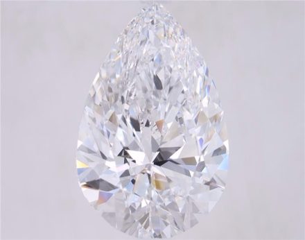 Lab Grown Diamond 4,01Ct F-VVS1 Pear - IGILG771607096 1