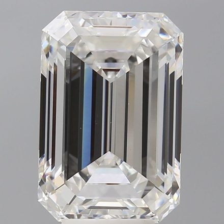 Lab Grown Diamond 7,08Ct F-VVS2 Emerald - IGILG743505356 1
