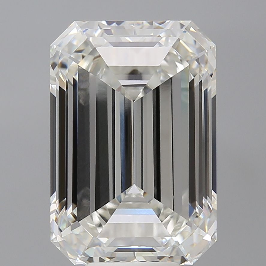 Lab Grown Diamond 9Ct G-VVS2 Emerald - IGILG788680082 1