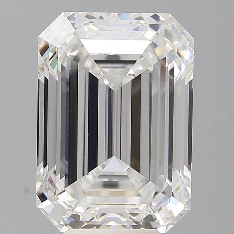 Lab Grown Diamond 7,04Ct F-VVS2 Emerald - IGILG696544640 1