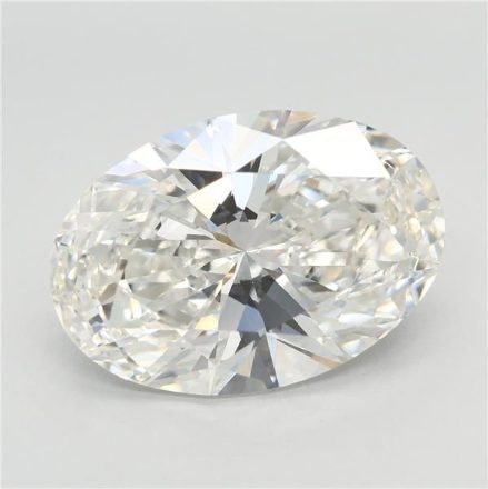 Lab Grown Diamond 7,09Ct H-VVS2 Oval - IGILG745523596 1