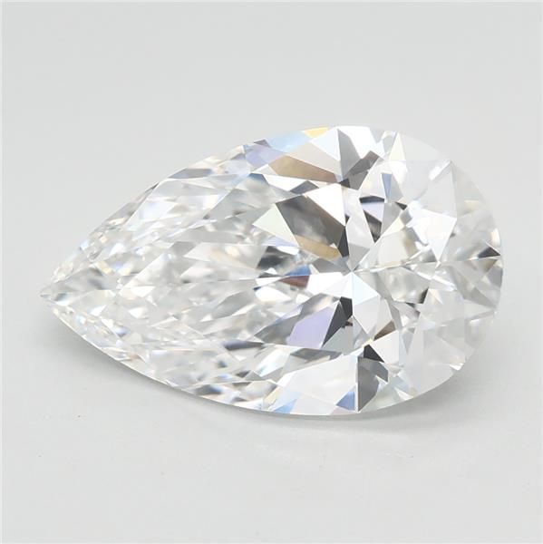 Lab Grown Diamond 2,6Ct E-VVS2 Pear - IGILG729574483 1