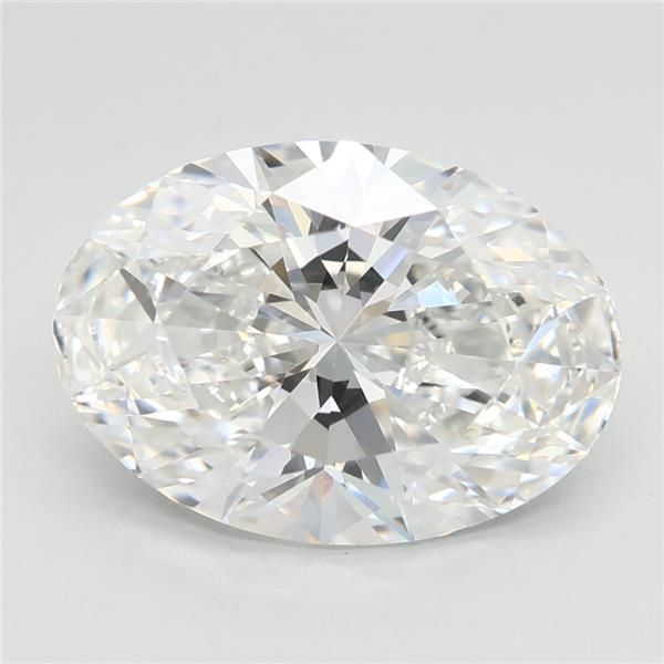 Lab Grown Diamond 3,08Ct F-VVS2 Oval - IGILG729574497 1