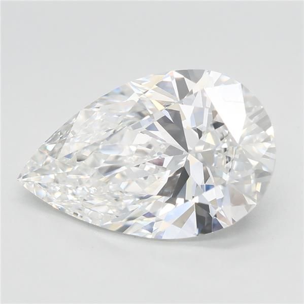 Lab Grown Diamond 2,7Ct E-VVS2 Pear - IGILG729573350 1