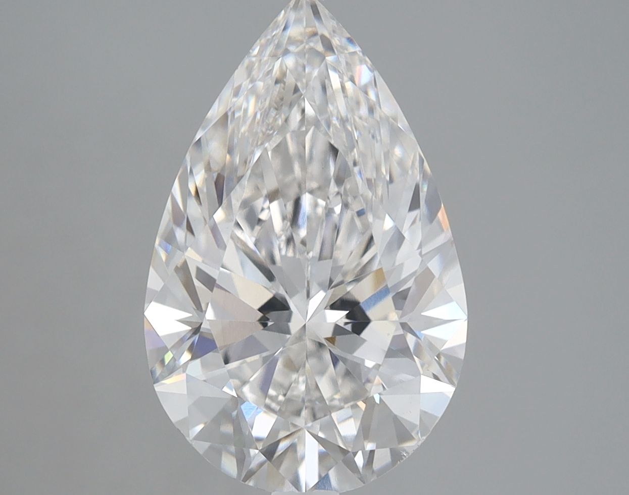 Lab Grown Diamond 4Ct F-VS1 Pear - GIA2221734762 1