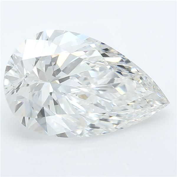 Lab Grown Diamond 2,2Ct G-VS1 Pear - GIALG5443218318 1