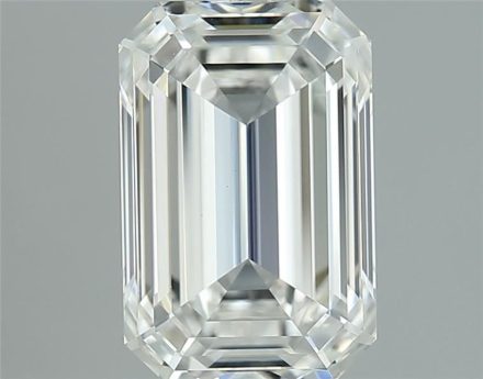 Diamond Natural 1,7Ct H-VS1 Emerald - GIA7521242433 1