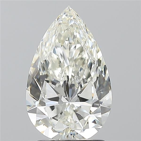 Diamond Natural 1,9Ct H-VS1 Pear - HRD260000080011 1