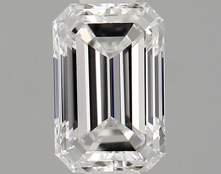 Diamond Natural 0,5Ct D-IF Emerald - GIA6531150697 1