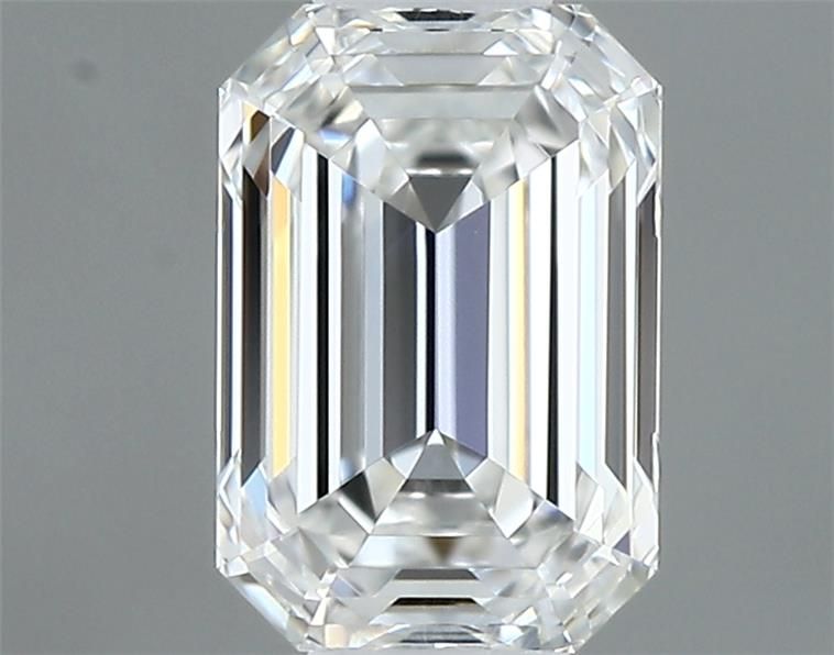 Diamond Natural 0,32Ct F-VVS2 Emerald - GIA6542271774 1