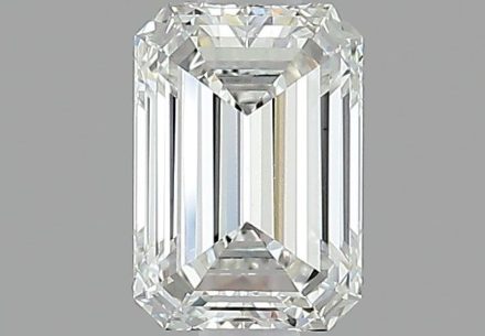 Diamond Natural 1Ct H-VVS2 Emerald - GIA1232687352 1