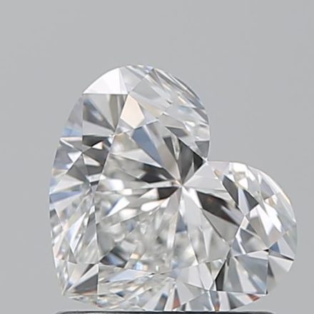Diamond Natural 1,01Ct E-VS1 Heart - GIA6535230377 1