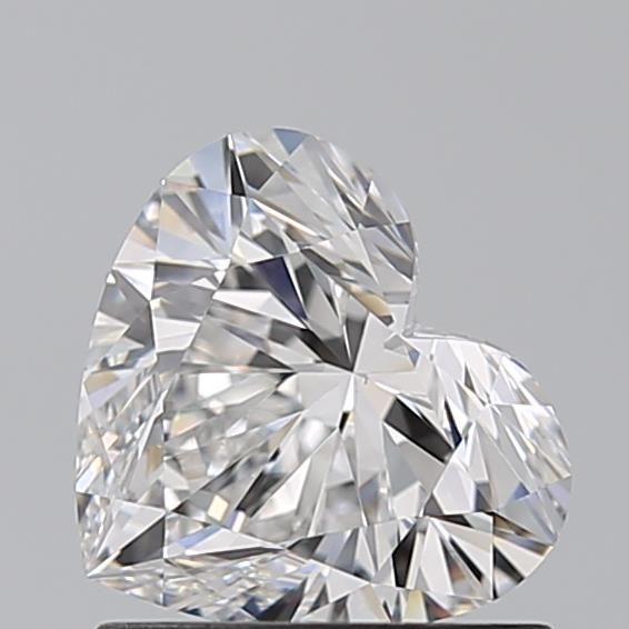 Diamond Natural 1,01Ct F-VS1 Heart - GIA5546507849 1