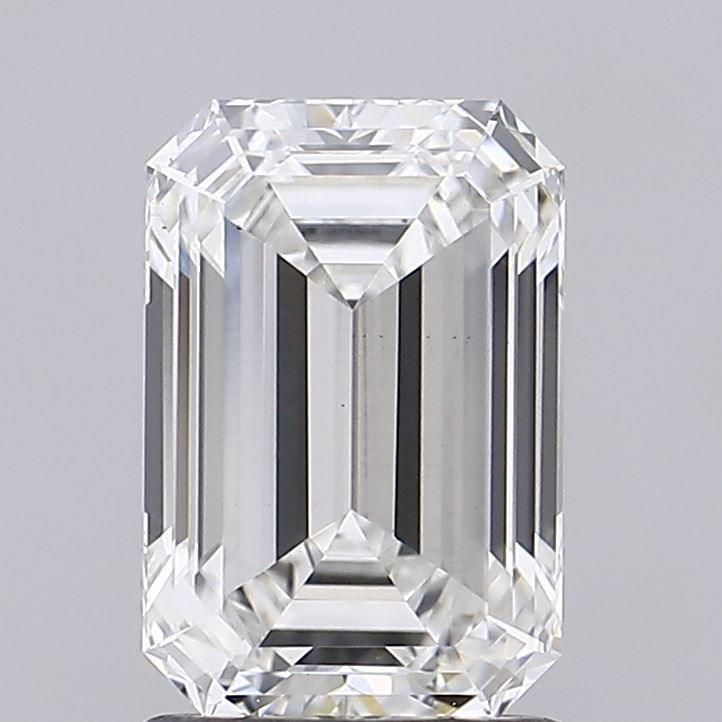 Lab Grown Diamond 1,61Ct F-VS1 Emerald - IGILG671439582 1