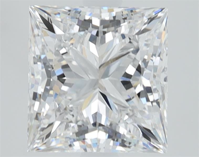 Lab Grown Diamond 4,08Ct D-VVS2 Princess - IGILG812602022 1