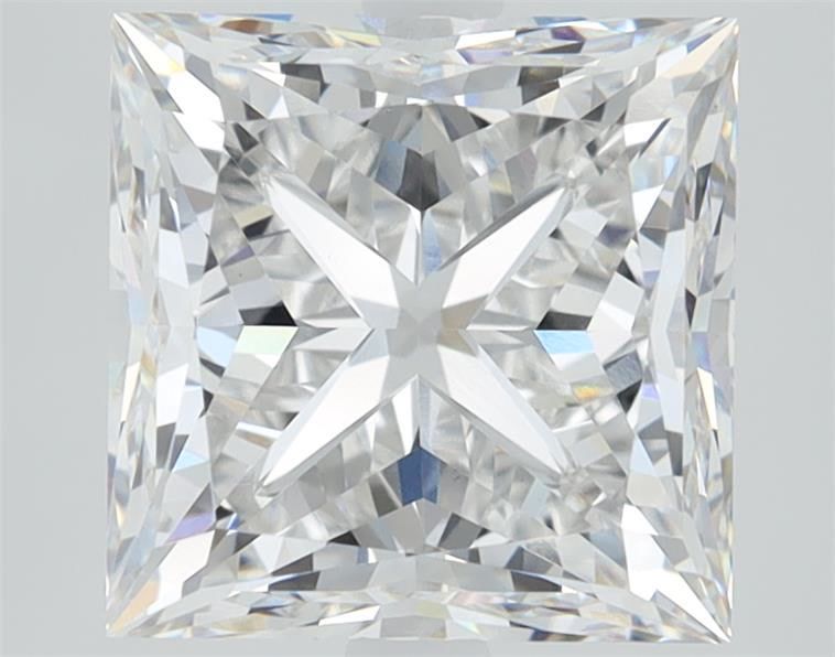 Lab Grown Diamond 3,23Ct F-VVS2 Princess - IGILG826607582 1