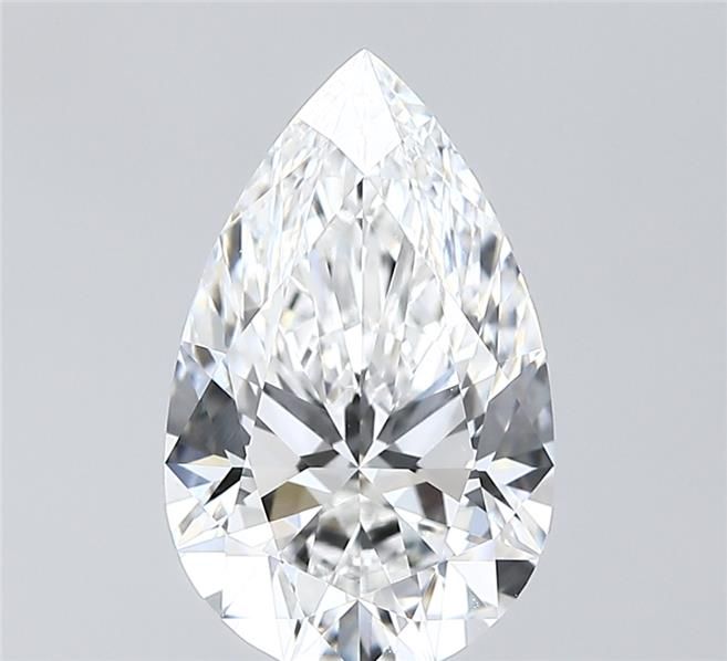 Lab Grown Diamond 3,04Ct F-VVS2 Pear - GIA6515086865 1
