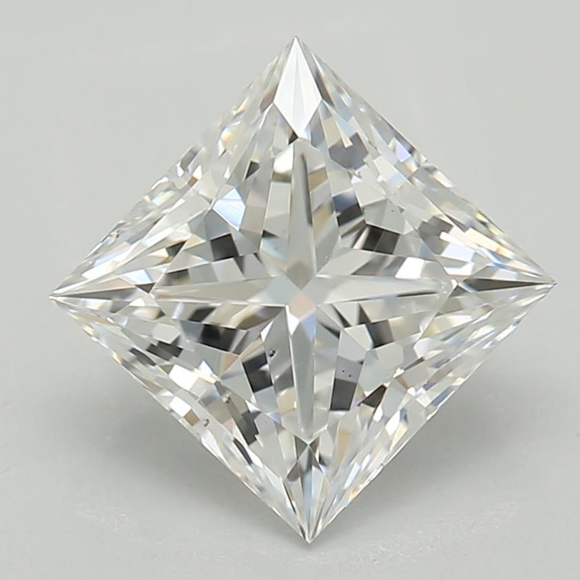 Lab Grown Diamond 1,08Ct D-VS2 Princess - IGILG723553638 1