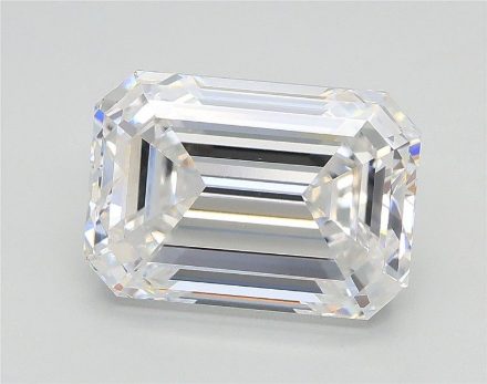 Lab Grown Diamond 3,01Ct E-VS2 Emerald - GIA7518743721 1